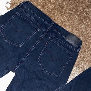 Levi’s 712 Slim Vintage Dark Wash Jeans